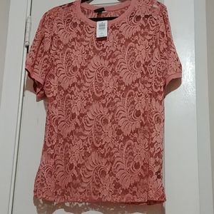 Lace T-shirt